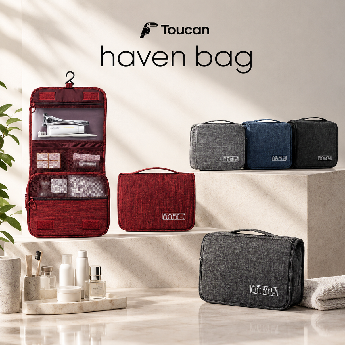 Toucan Haven Bag - Kosmetyczka podróżna